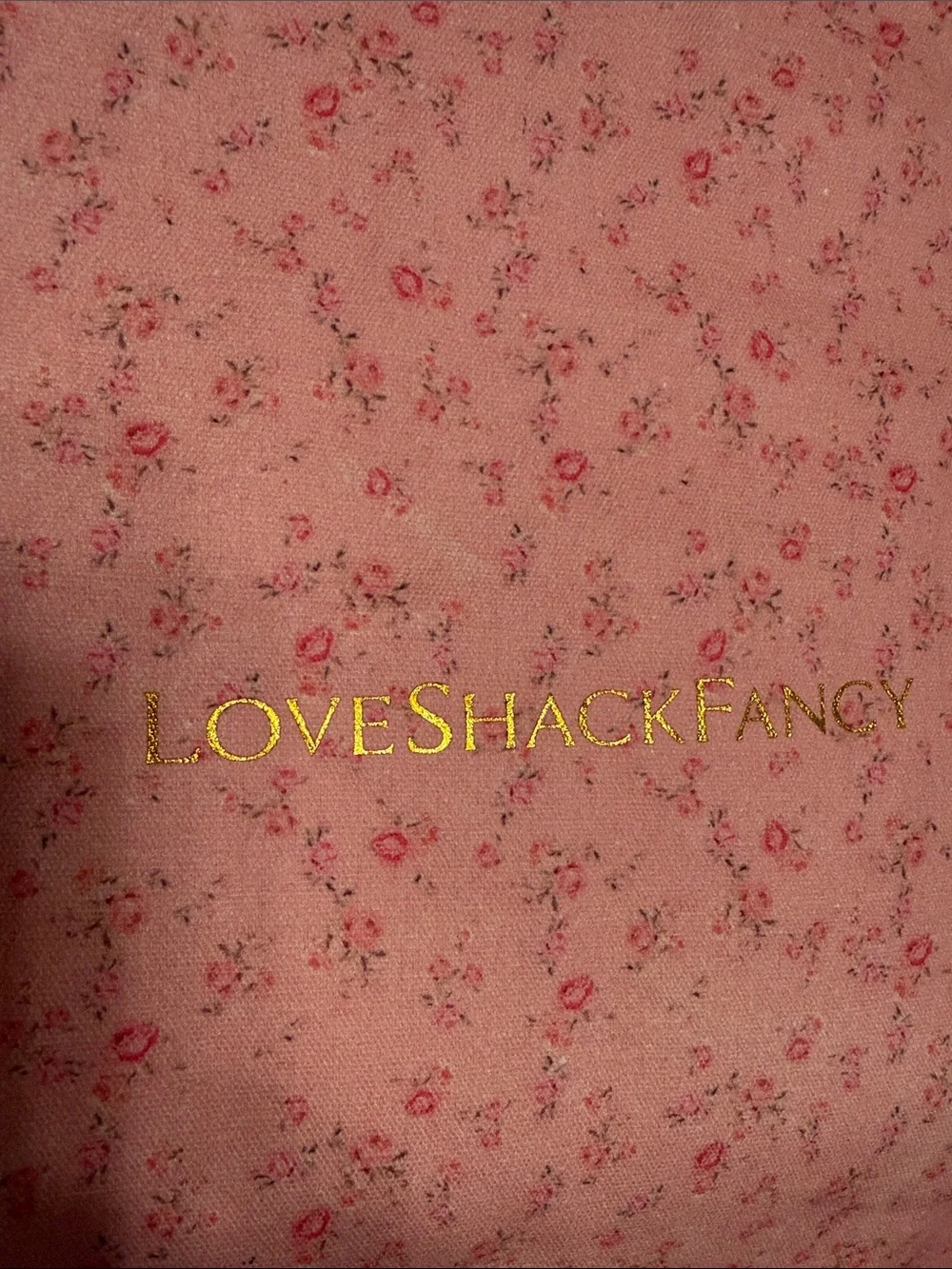 NWOT LoveShackFancy Floral Tote Bag